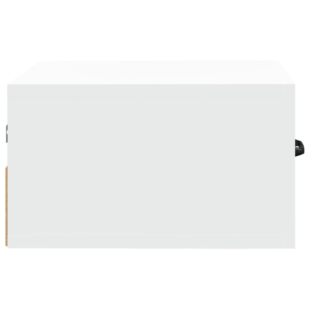 Nachtkastje wandgemonteerd 35x35x20 cm wit is nu te koop bij PeponiXL, paradijselijk wonen!