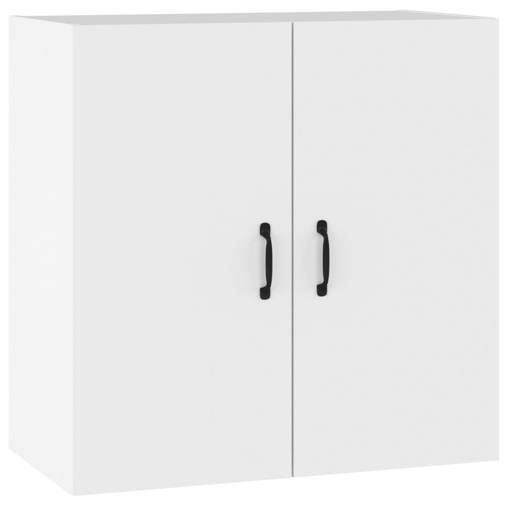Wandkast 60x31x60 cm bewerkt hout wit is nu te koop bij PeponiXL, paradijselijk wonen!
