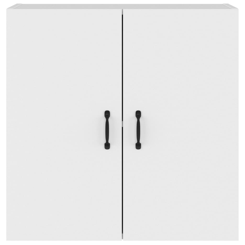 Wandkast 60x31x60 cm bewerkt hout wit is nu te koop bij PeponiXL, paradijselijk wonen!