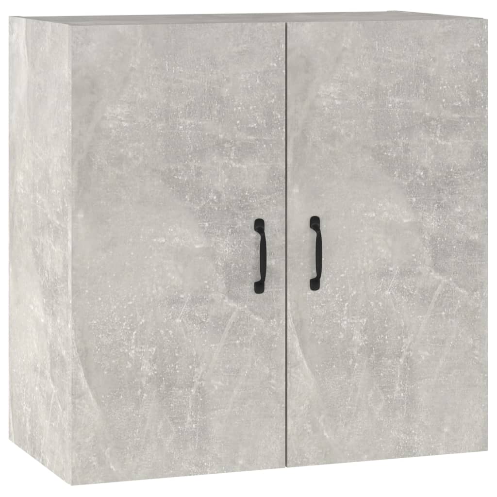 Wandkast 60x31x60 cm bewerkt hout betongrijs is nu te koop bij PeponiXL, paradijselijk wonen!