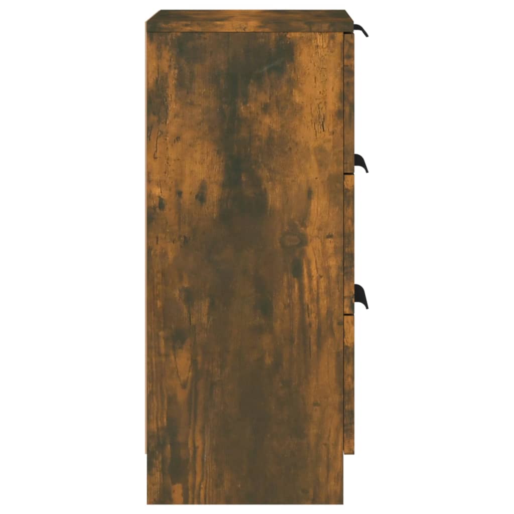 Dressoir 30x30x70 cm bewerkt hout gerookt eikenkleurig is nu te koop bij PeponiXL, paradijselijk wonen!