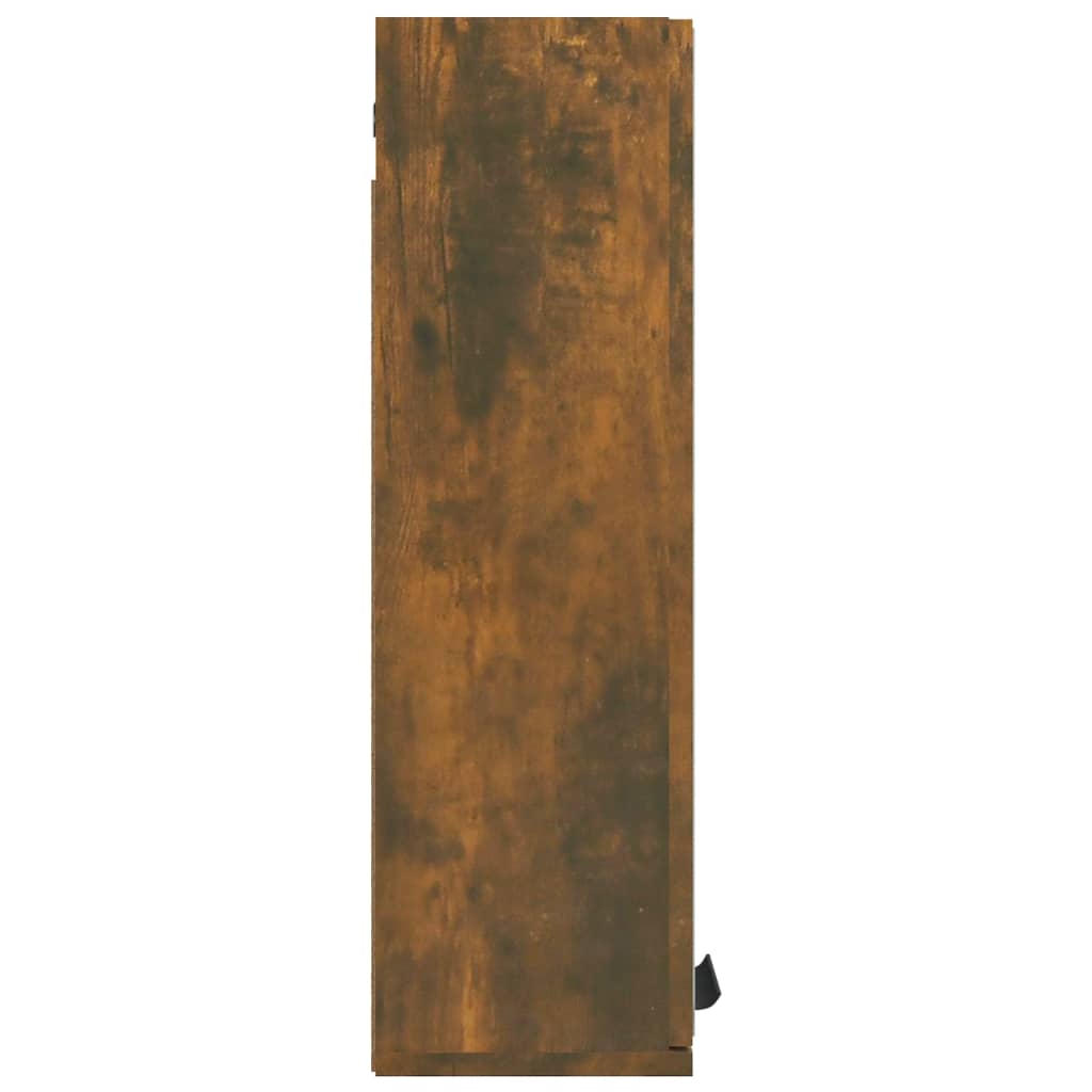 Badkamerkast met spiegel 64x20x67 cm gerookt eikenkleurig is nu te koop bij PeponiXL, paradijselijk wonen!