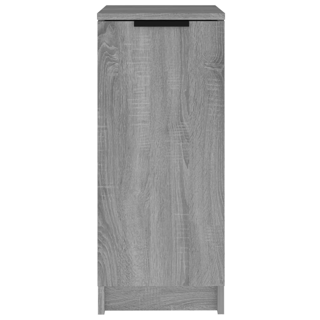 Schoenenkast 30x35x70 cm bewerkt hout grijs sonoma eikenkleurig is nu te koop bij PeponiXL, paradijselijk wonen!