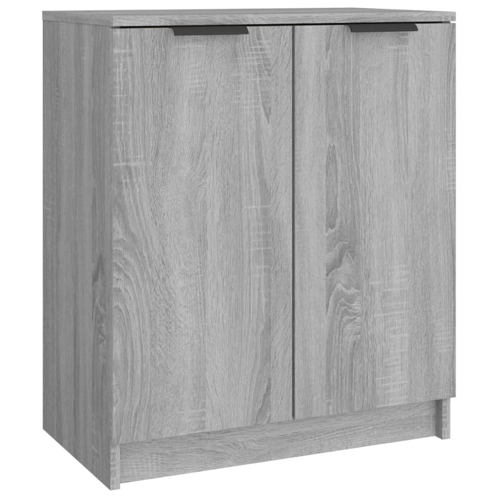 Schoenenkast 59x35x70 cm bewerkt hout grijs sonoma eikenkleurig is nu te koop bij PeponiXL, paradijselijk wonen!