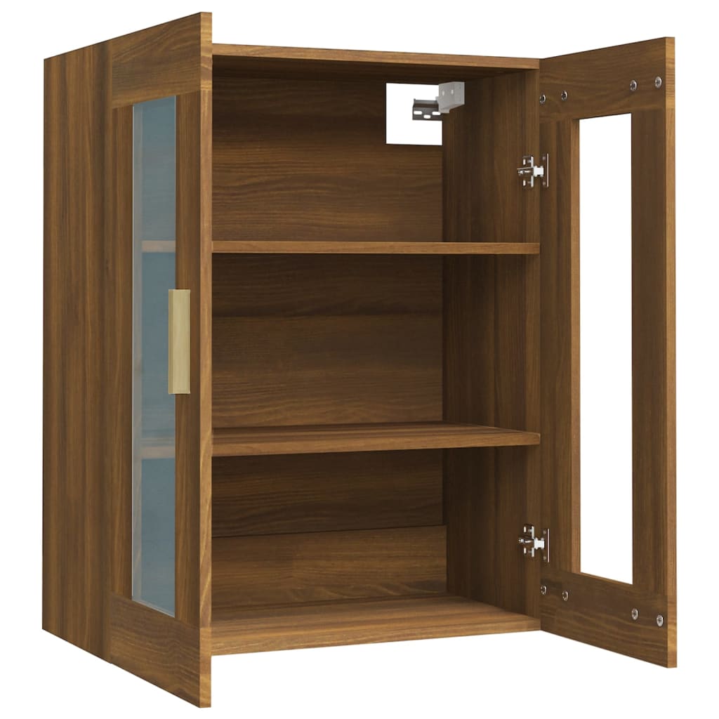 Bovenkast 69,5x34x90 cm bruin eikenkleur is nu te koop bij PeponiXL, paradijselijk wonen!