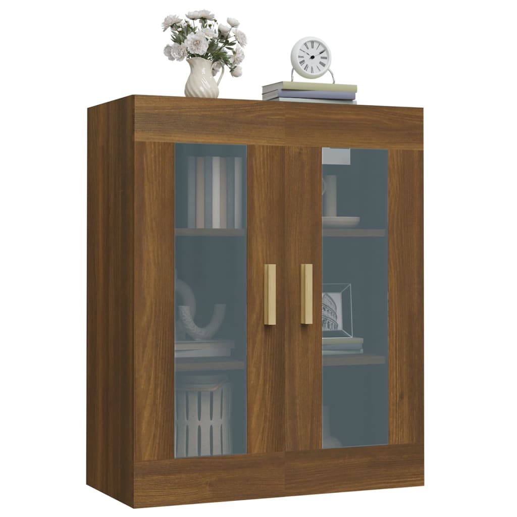 Bovenkast 69,5x34x90 cm bruin eikenkleur is nu te koop bij PeponiXL, paradijselijk wonen!