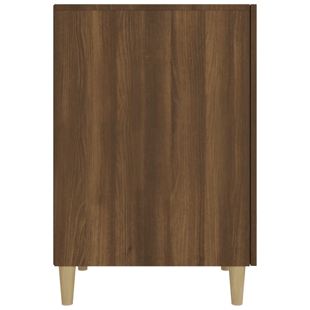 Bureau 140x50x75 cm bewerkt hout bruin eikenkleur is nu te koop bij PeponiXL, paradijselijk wonen!