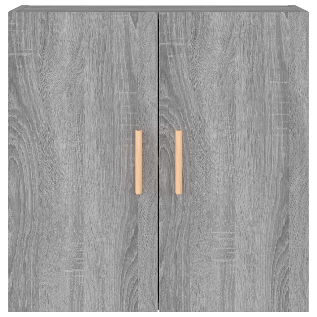 Wandkast 60x30x60 cm bewerkt hout grijs sonoma eikenkleurig is nu te koop bij PeponiXL, paradijselijk wonen!
