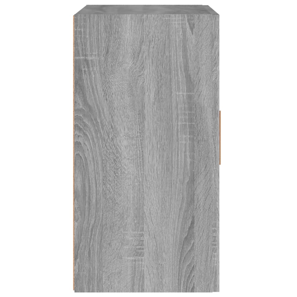 Wandkast 60x30x60 cm bewerkt hout grijs sonoma eikenkleurig is nu te koop bij PeponiXL, paradijselijk wonen!