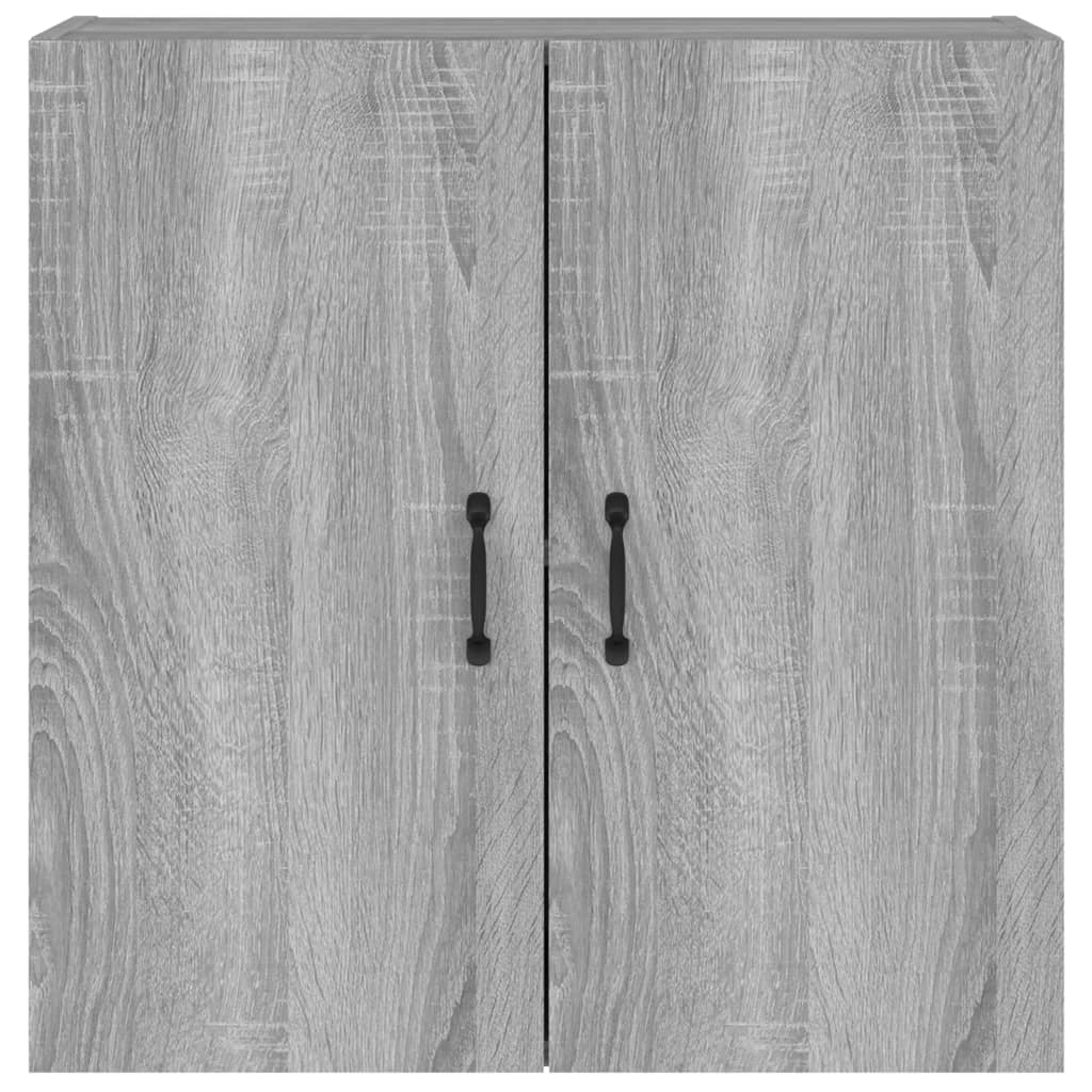 Wandkast 60x31x60 cm bewerkt hout grijs sonoma eikenkleurig is nu te koop bij PeponiXL, paradijselijk wonen!