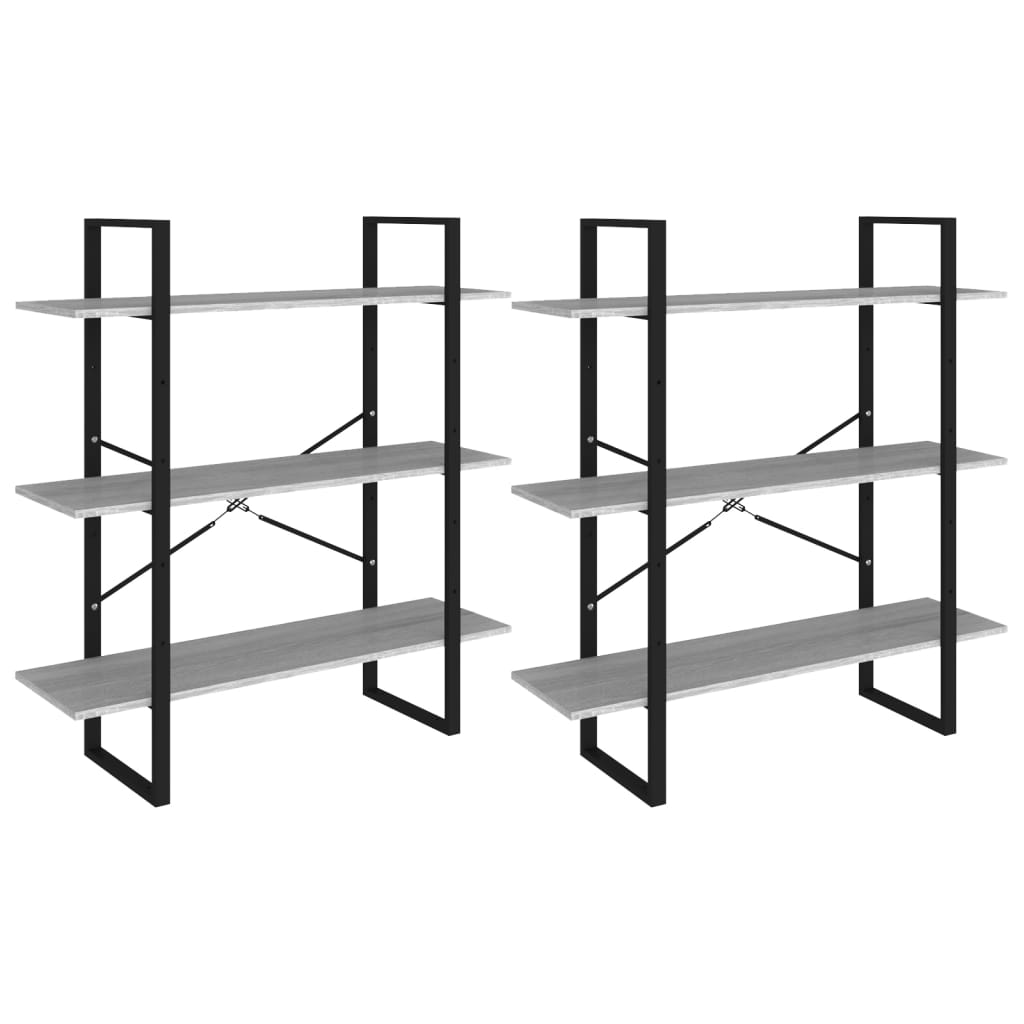 Hoge kast 100x30x210 cm bewerkt hout grijs sonoma eikenkleurig is nu te koop bij PeponiXL, paradijselijk wonen!