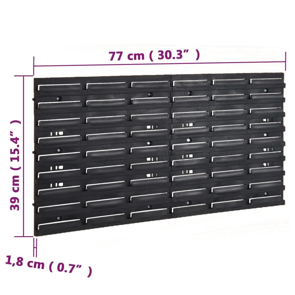 26-delige Sorteersysteemset 77x39 cm polypropeen rood en zwart is nu te koop bij PeponiXL, paradijselijk wonen!