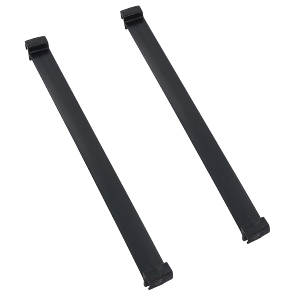 Plantenbak verhoogd 60x25x46 cm PP rattan antracietkleurig is nu te koop bij PeponiXL, paradijselijk wonen!