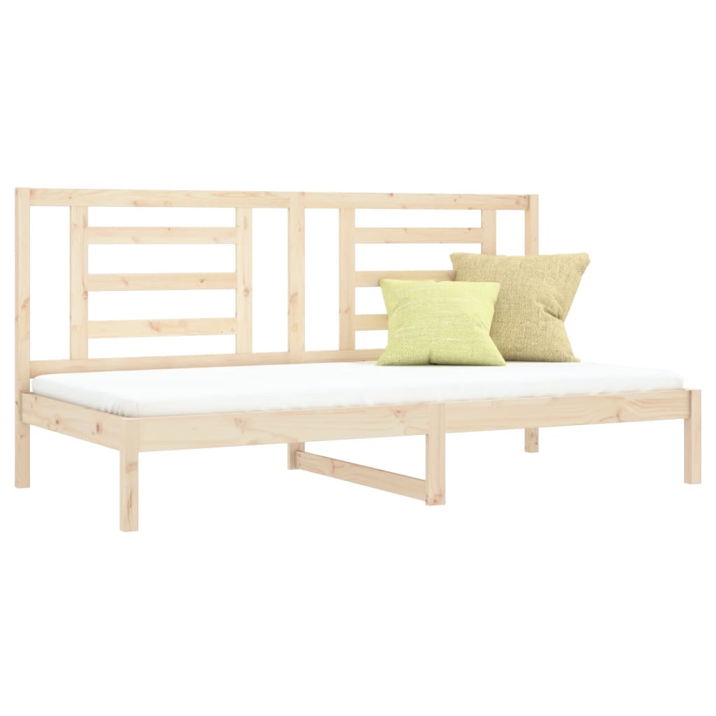 Slaapbank zonder matras 90x200 cm massief grenenhout is nu te koop bij PeponiXL, paradijselijk wonen!