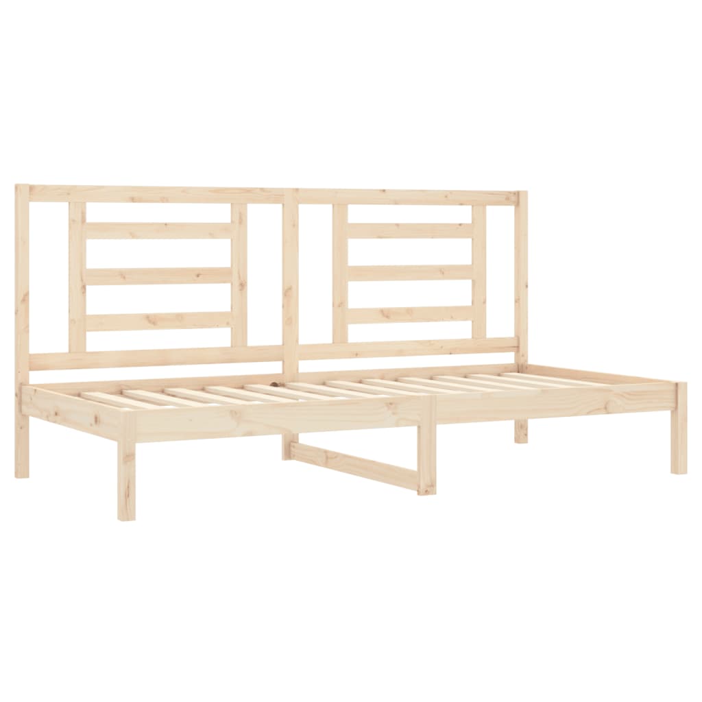 Slaapbank zonder matras 90x200 cm massief grenenhout is nu te koop bij PeponiXL, paradijselijk wonen!