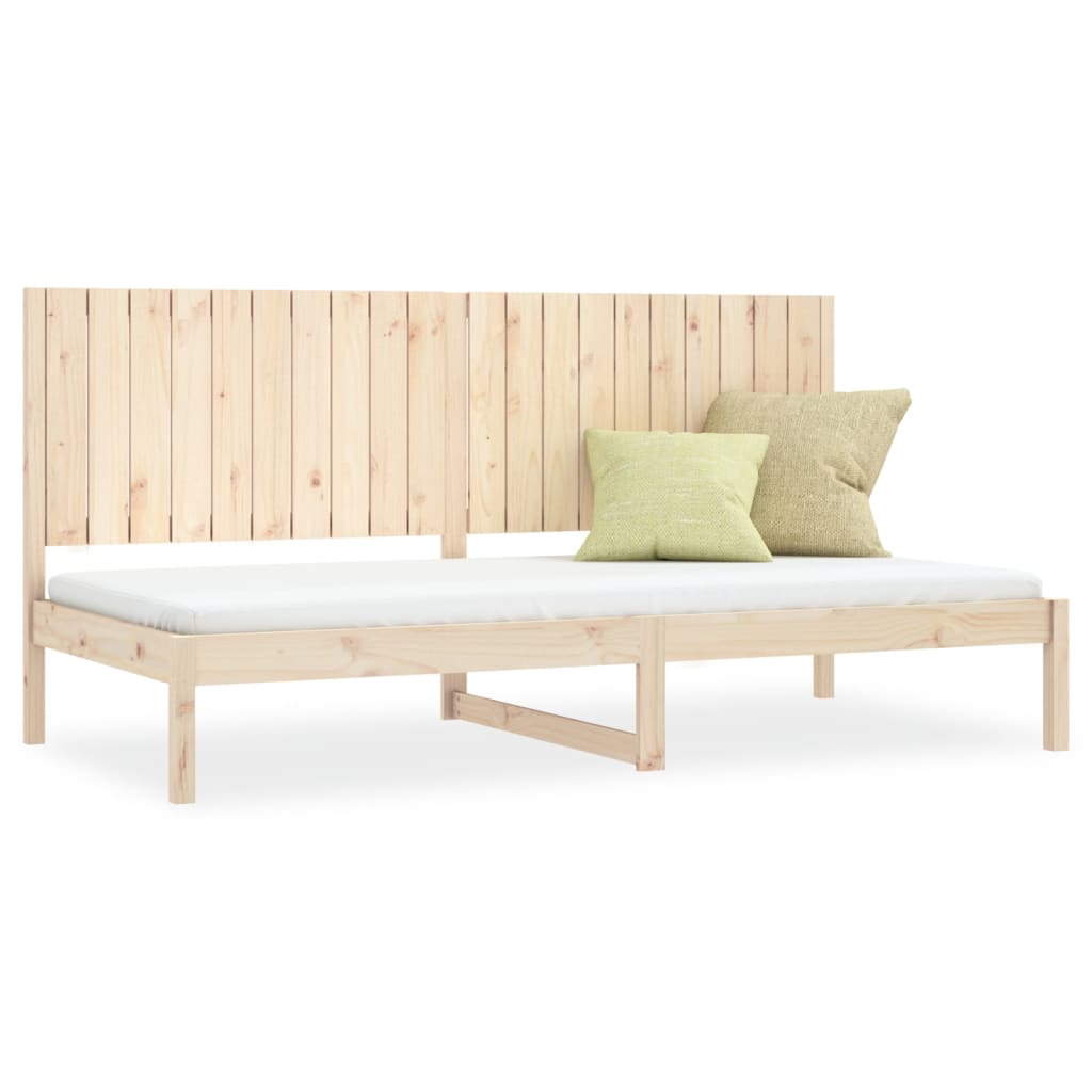 Slaapbank zonder matras 90x200 cm massief grenenhout is nu te koop bij PeponiXL, paradijselijk wonen!