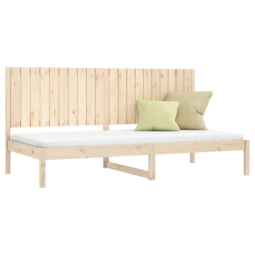 Slaapbank zonder matras 90x200 cm massief grenenhout is nu te koop bij PeponiXL, paradijselijk wonen!