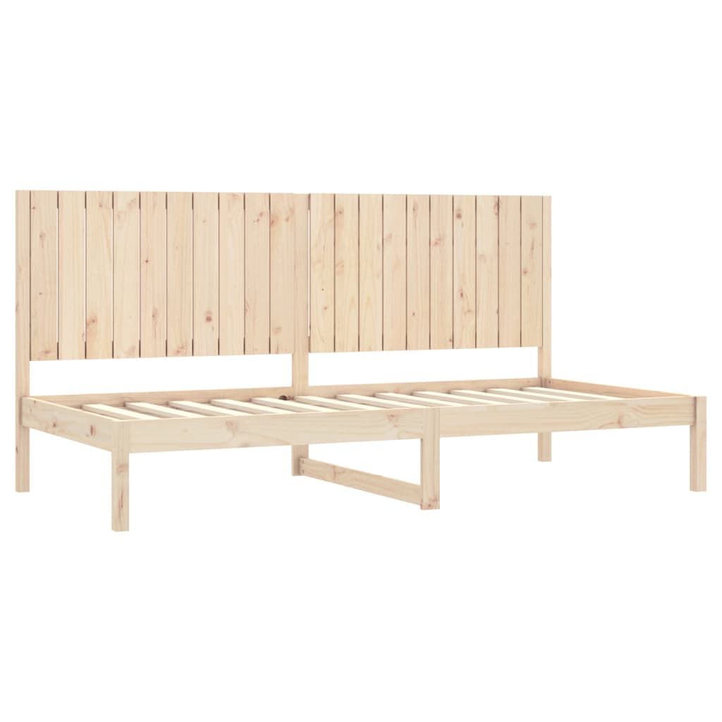Slaapbank zonder matras 90x200 cm massief grenenhout is nu te koop bij PeponiXL, paradijselijk wonen!