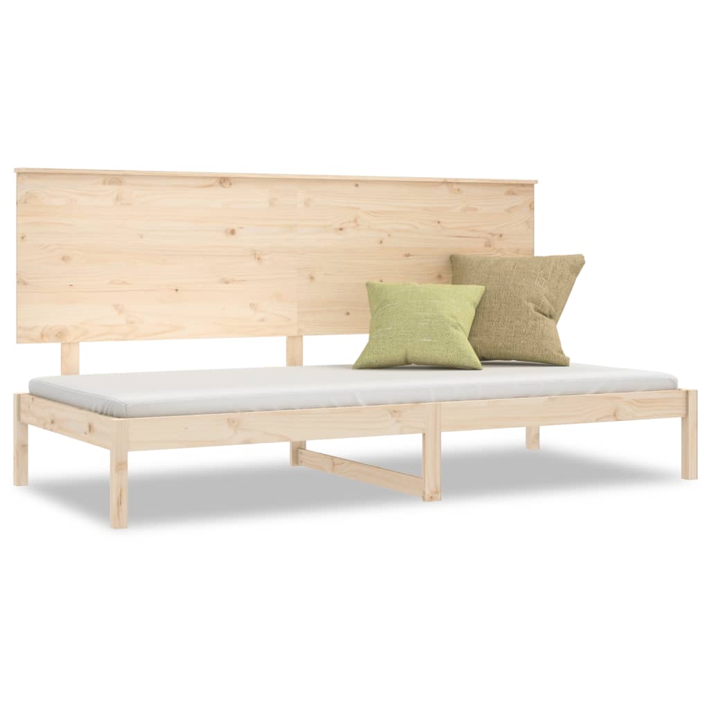 Slaapbank zonder matras 90x200 cm massief grenenhout is nu te koop bij PeponiXL, paradijselijk wonen!