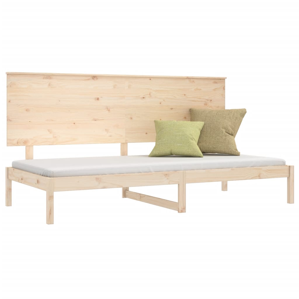 Slaapbank zonder matras 90x200 cm massief grenenhout is nu te koop bij PeponiXL, paradijselijk wonen!