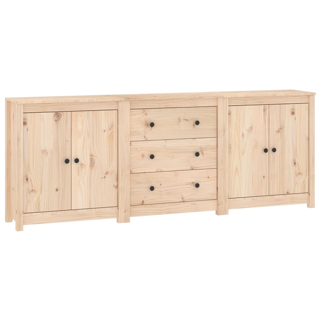 Dressoir 210x35x80 cm massief grenenhout is nu te koop bij PeponiXL, paradijselijk wonen!