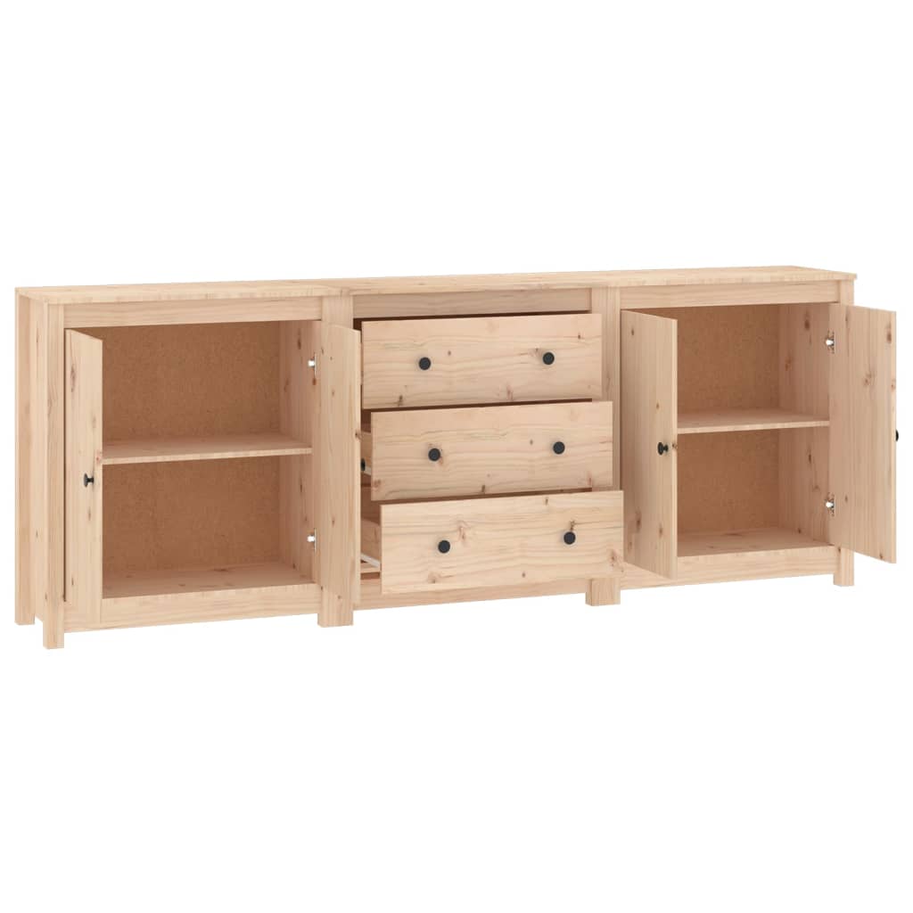 Dressoir 210x35x80 cm massief grenenhout is nu te koop bij PeponiXL, paradijselijk wonen!