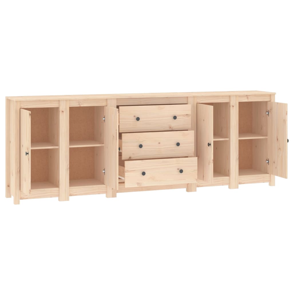 Dressoir 230x35x80 cm massief grenenhout is nu te koop bij PeponiXL, paradijselijk wonen!