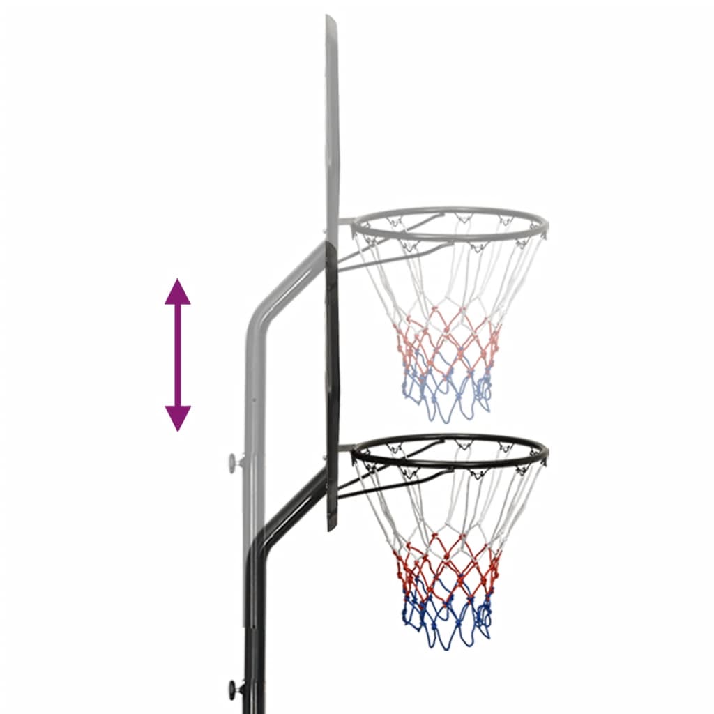Basketbalstandaard 282-352 cm polyethyleen is nu te koop bij PeponiXL, paradijselijk wonen!