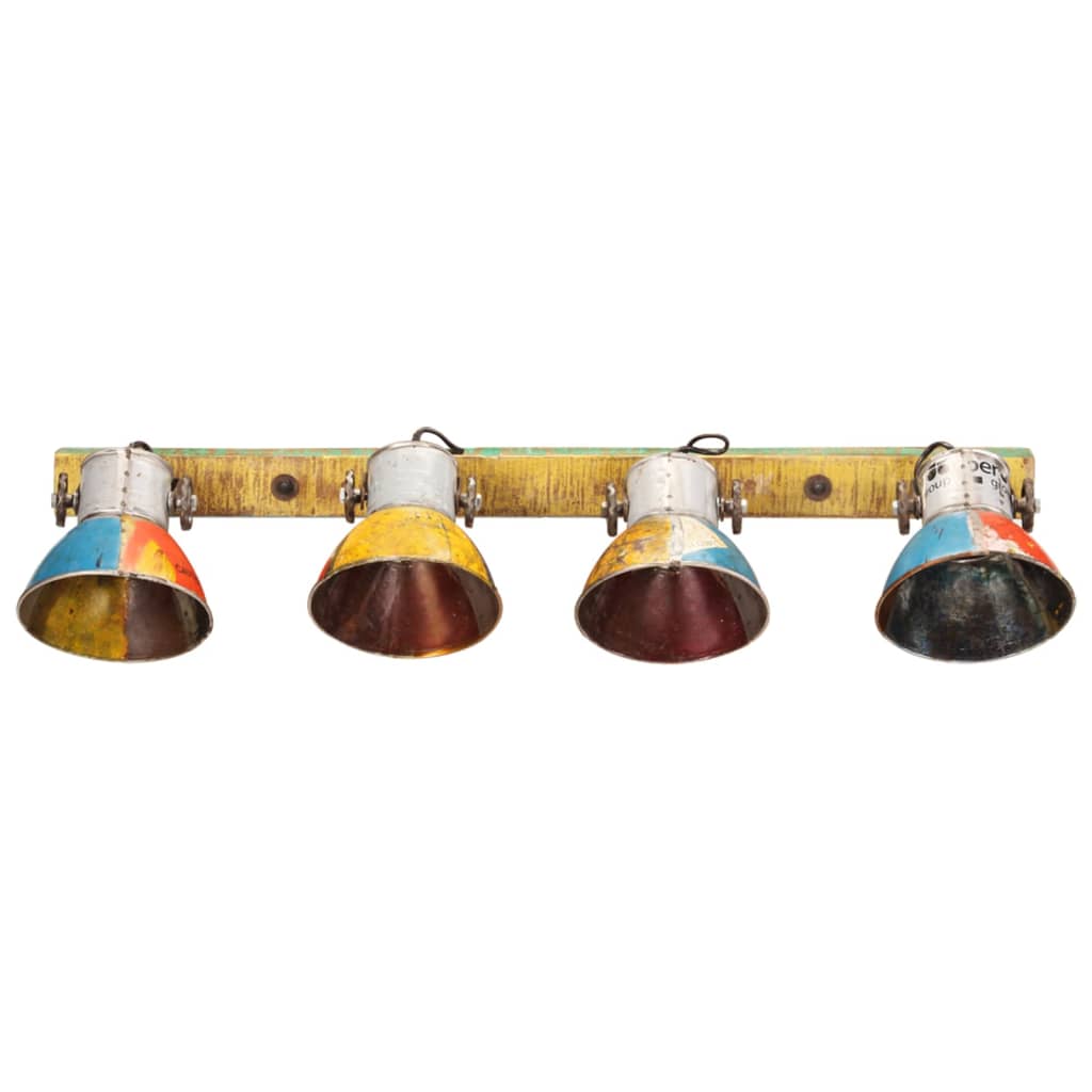 Wandlamp industrieel E27 90x25 cm meerkleurig is nu te koop bij PeponiXL, paradijselijk wonen!