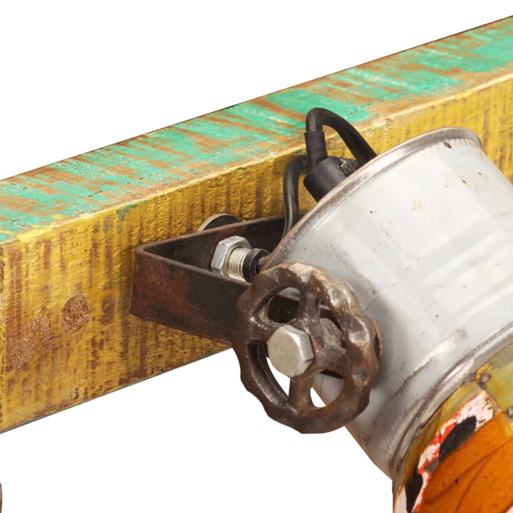 Wandlamp industrieel E27 90x25 cm meerkleurig is nu te koop bij PeponiXL, paradijselijk wonen!