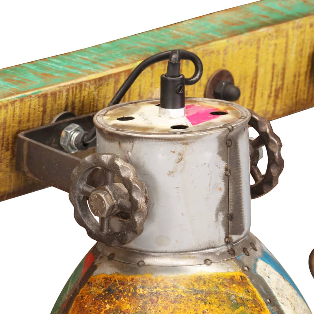 Wandlamp industrieel E27 45x25 cm meerkleurig is nu te koop bij PeponiXL, paradijselijk wonen!