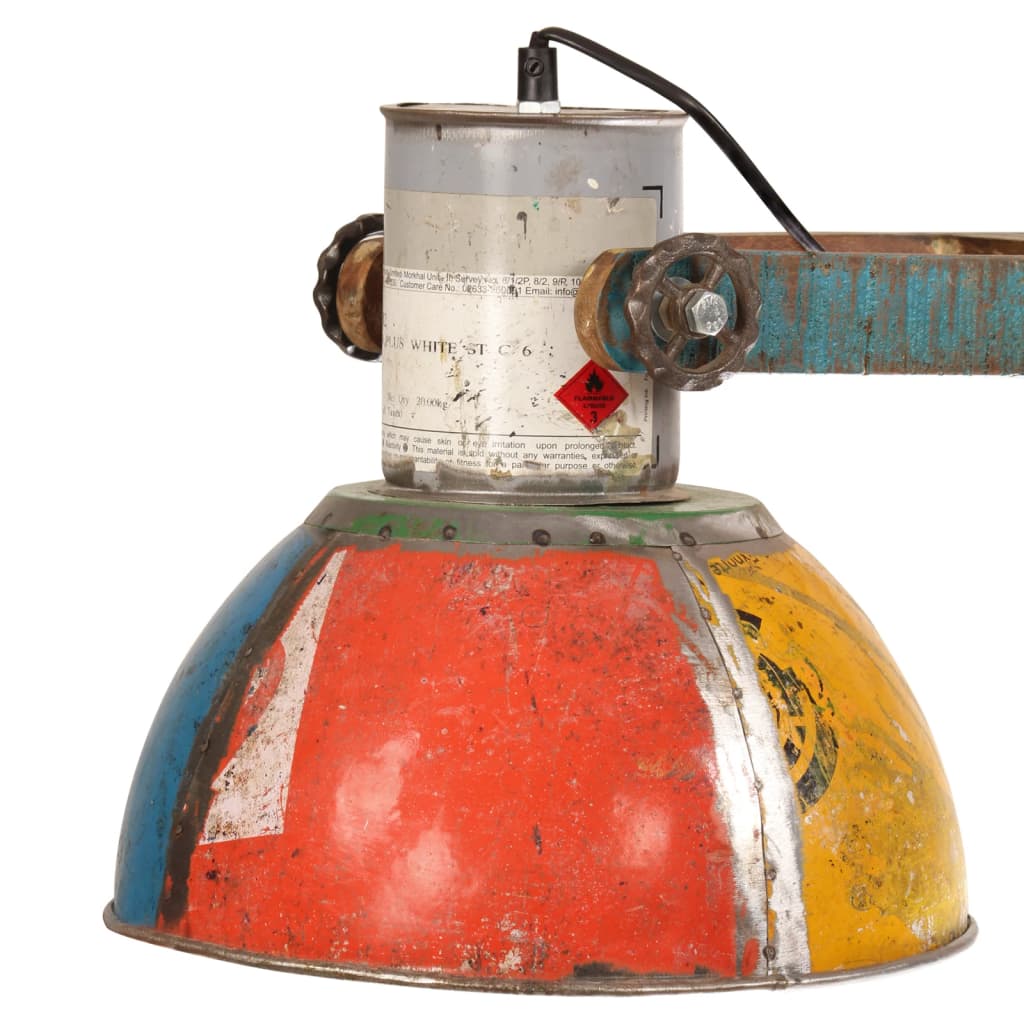 Hanglamp industrieel 25 W E27 111 cm meerkleurig is nu te koop bij PeponiXL, paradijselijk wonen!