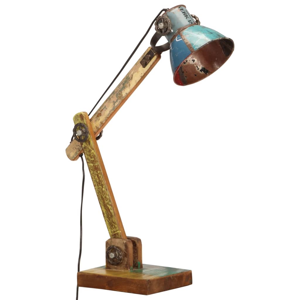 Bureaulamp industrieel rond E27 23x18x95 cm meerkleurig is nu te koop bij PeponiXL, paradijselijk wonen!
