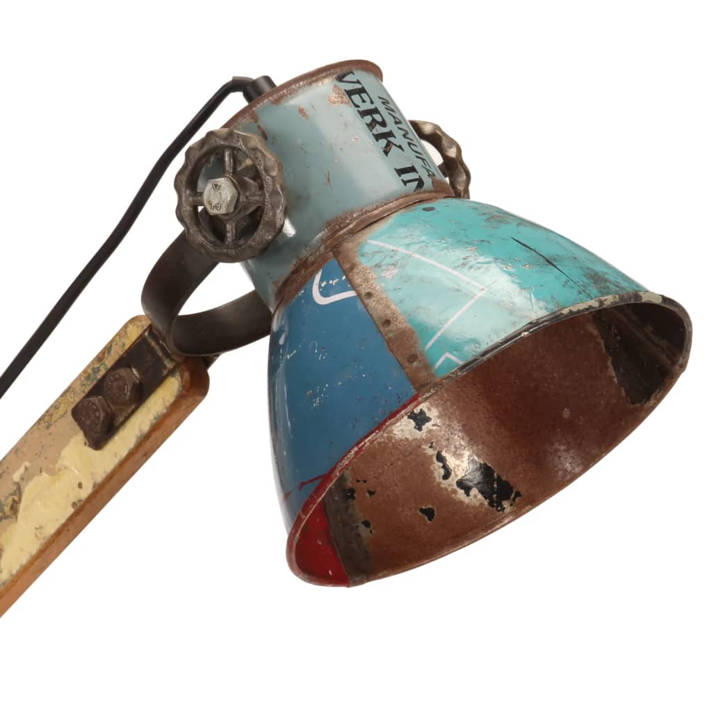 Bureaulamp industrieel rond E27 23x18x95 cm meerkleurig is nu te koop bij PeponiXL, paradijselijk wonen!