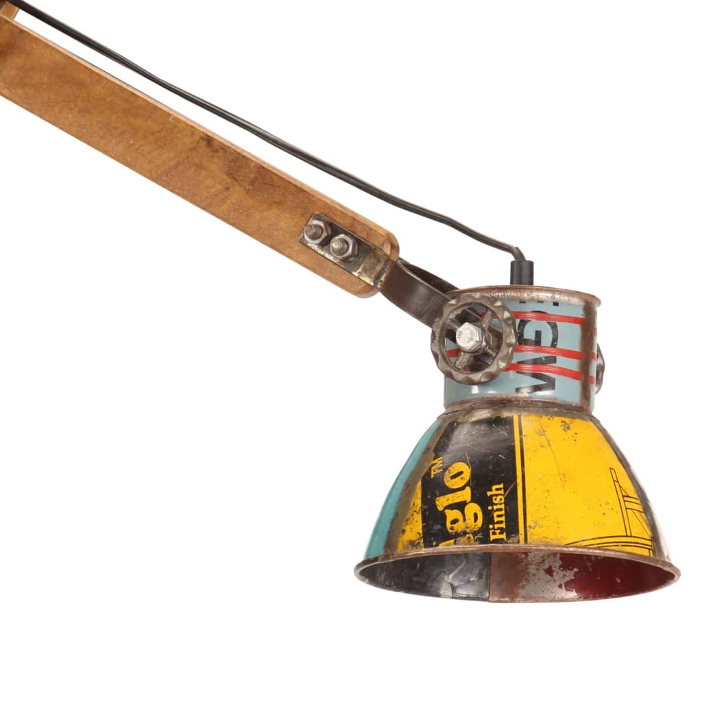 Wandlamp industrieel rond E27 meerkleurig is nu te koop bij PeponiXL, paradijselijk wonen!