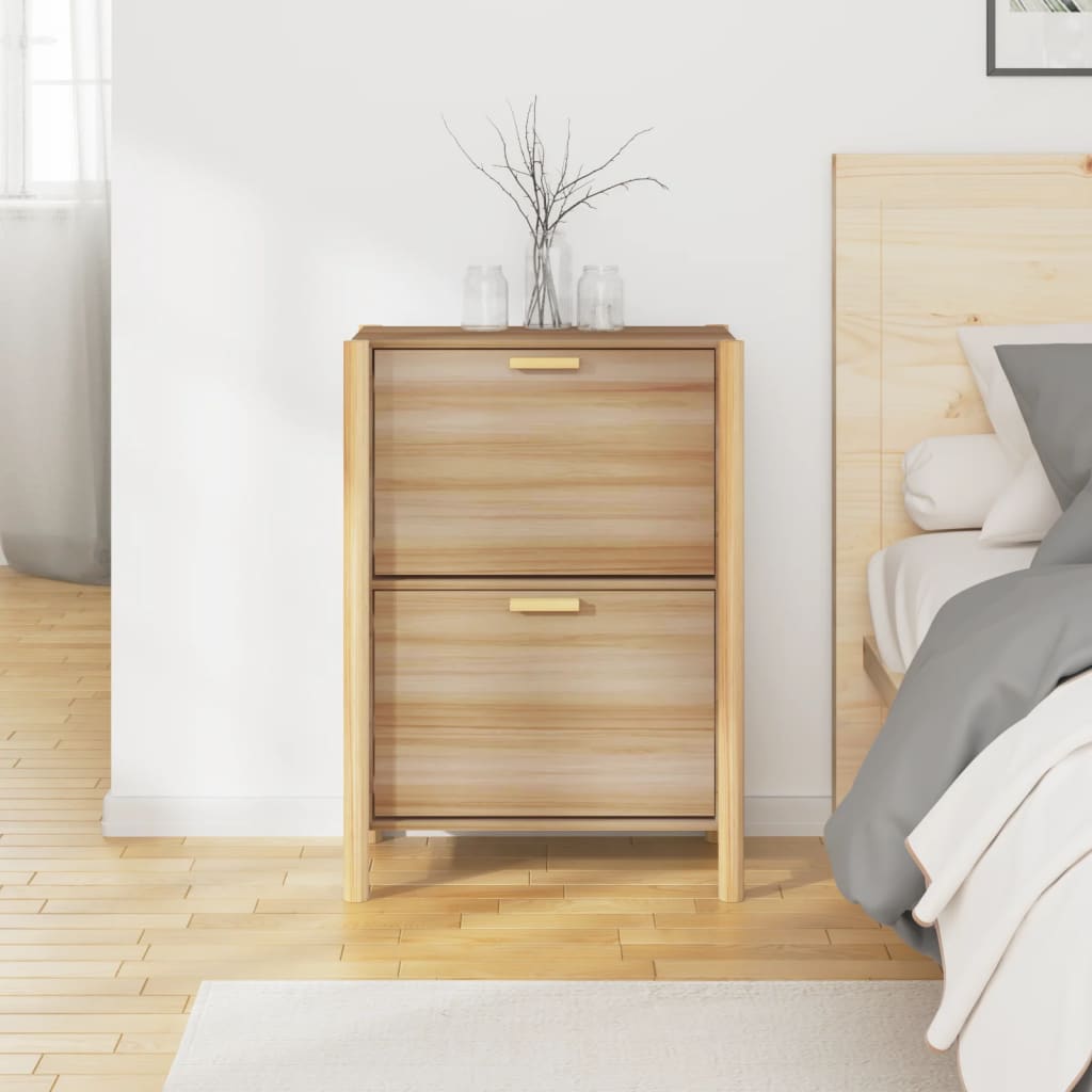 Schoenenkast 57,5x33x80 cm bewerkt hout is nu te koop bij PeponiXL, paradijselijk wonen!