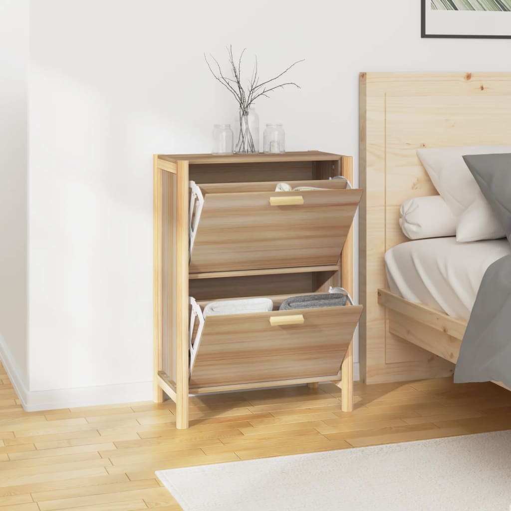 Schoenenkast 57,5x33x80 cm bewerkt hout is nu te koop bij PeponiXL, paradijselijk wonen!