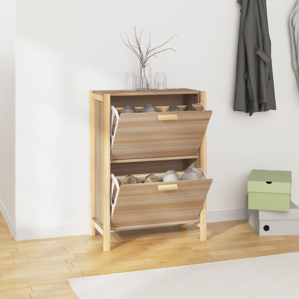Schoenenkast 57,5x33x80 cm bewerkt hout is nu te koop bij PeponiXL, paradijselijk wonen!