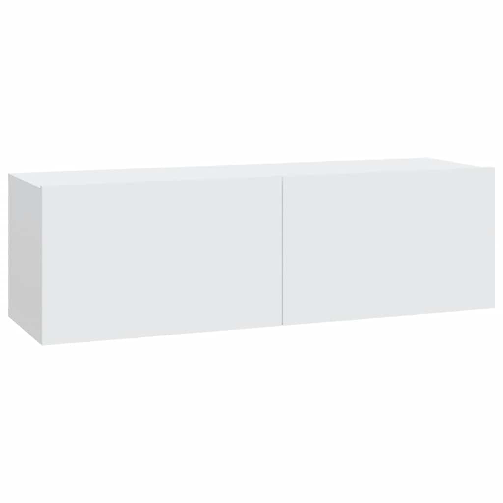 6-delige Tv-meubelset bewerkt hout wit is nu te koop bij PeponiXL, paradijselijk wonen!