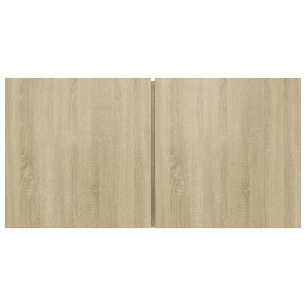 4-delige Tv-meubelset bewerkt hout sonoma eikenkleurig is nu te koop bij PeponiXL, paradijselijk wonen!