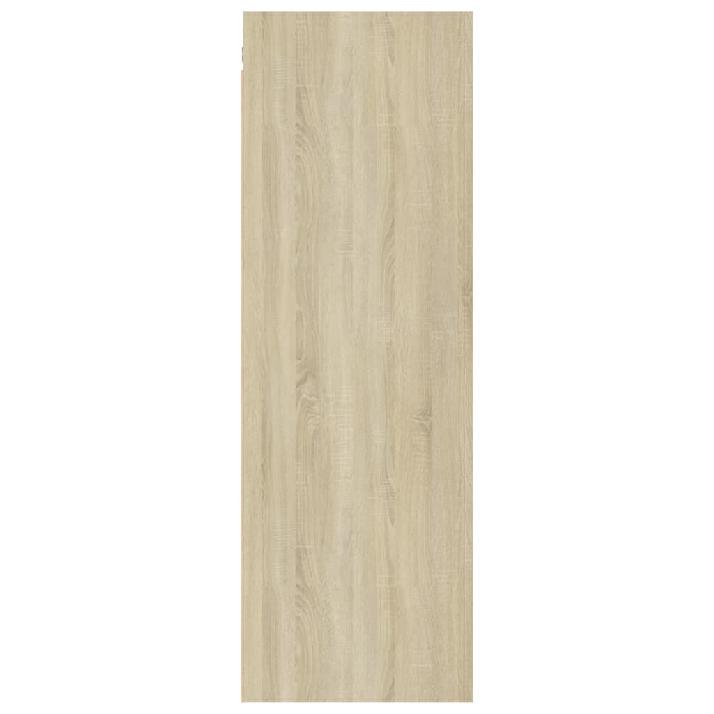 4-delige Tv-meubelset bewerkt hout sonoma eikenkleurig is nu te koop bij PeponiXL, paradijselijk wonen!