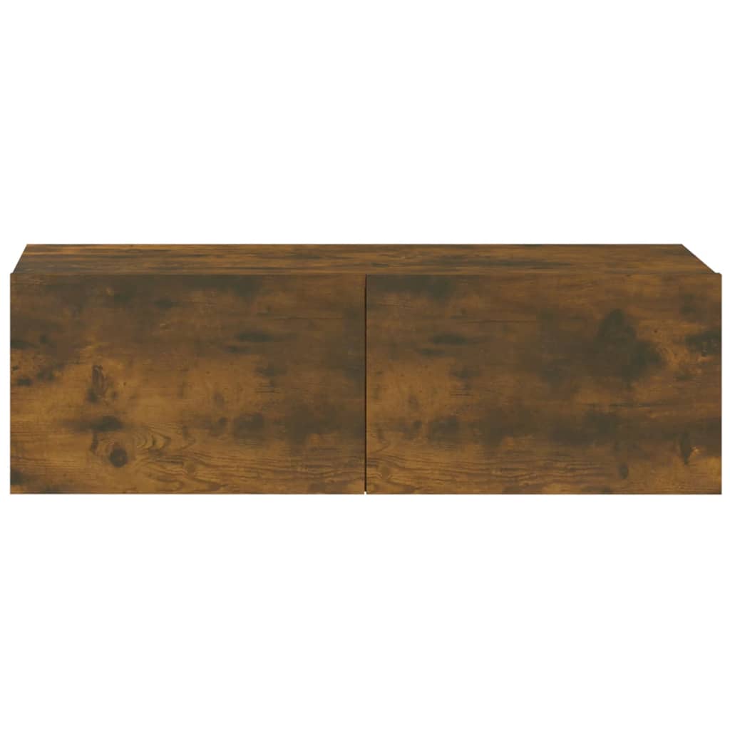 5-delige Tv-meubelset bewerkt hout gerookt eikenkleurig is nu te koop bij PeponiXL, paradijselijk wonen!