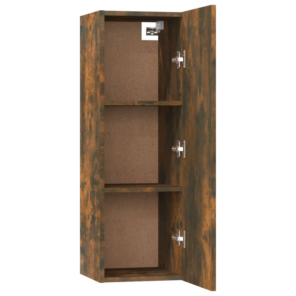 5-delige Tv-meubelset bewerkt hout gerookt eikenkleurig is nu te koop bij PeponiXL, paradijselijk wonen!