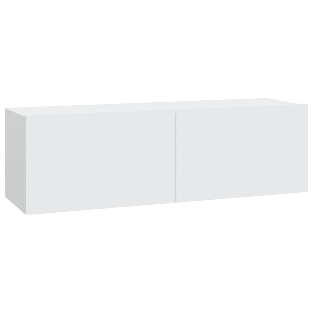 3-delige Tv-meubelset bewerkt hout wit is nu te koop bij PeponiXL, paradijselijk wonen!