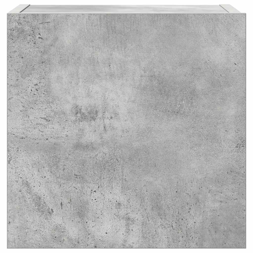 7-delige Tv-meubelset bewerkt hout betongrijs is nu te koop bij PeponiXL, paradijselijk wonen!