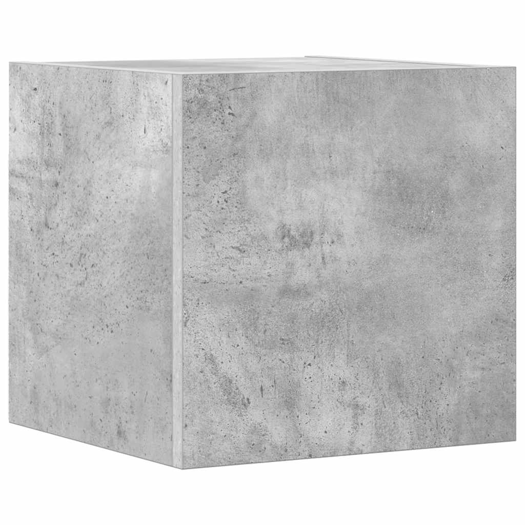 7-delige Tv-meubelset bewerkt hout betongrijs is nu te koop bij PeponiXL, paradijselijk wonen!