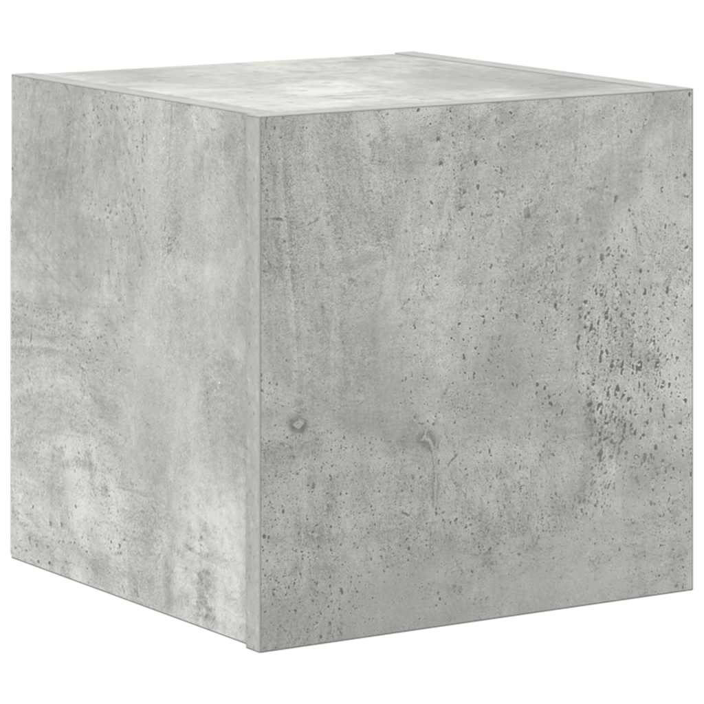 7-delige Tv-meubelset bewerkt hout betongrijs is nu te koop bij PeponiXL, paradijselijk wonen!