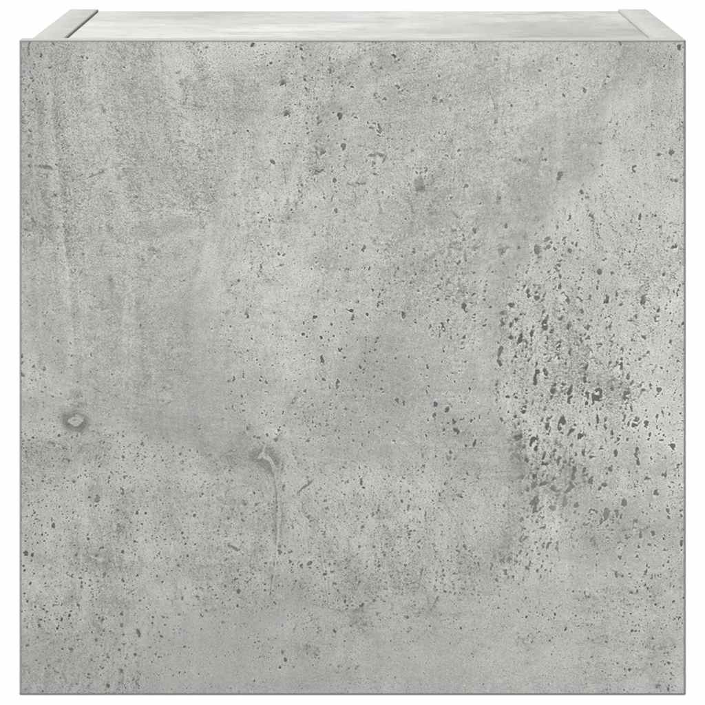 7-delige Tv-meubelset bewerkt hout betongrijs is nu te koop bij PeponiXL, paradijselijk wonen!