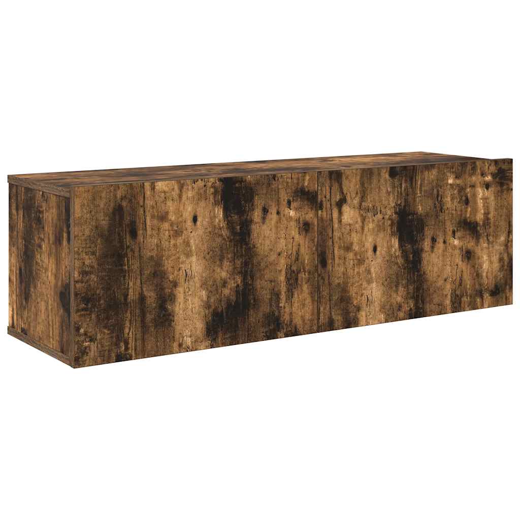 7-delige Tv-meubelset bewerkt hout gerookt eikenkleurig is nu te koop bij PeponiXL, paradijselijk wonen!