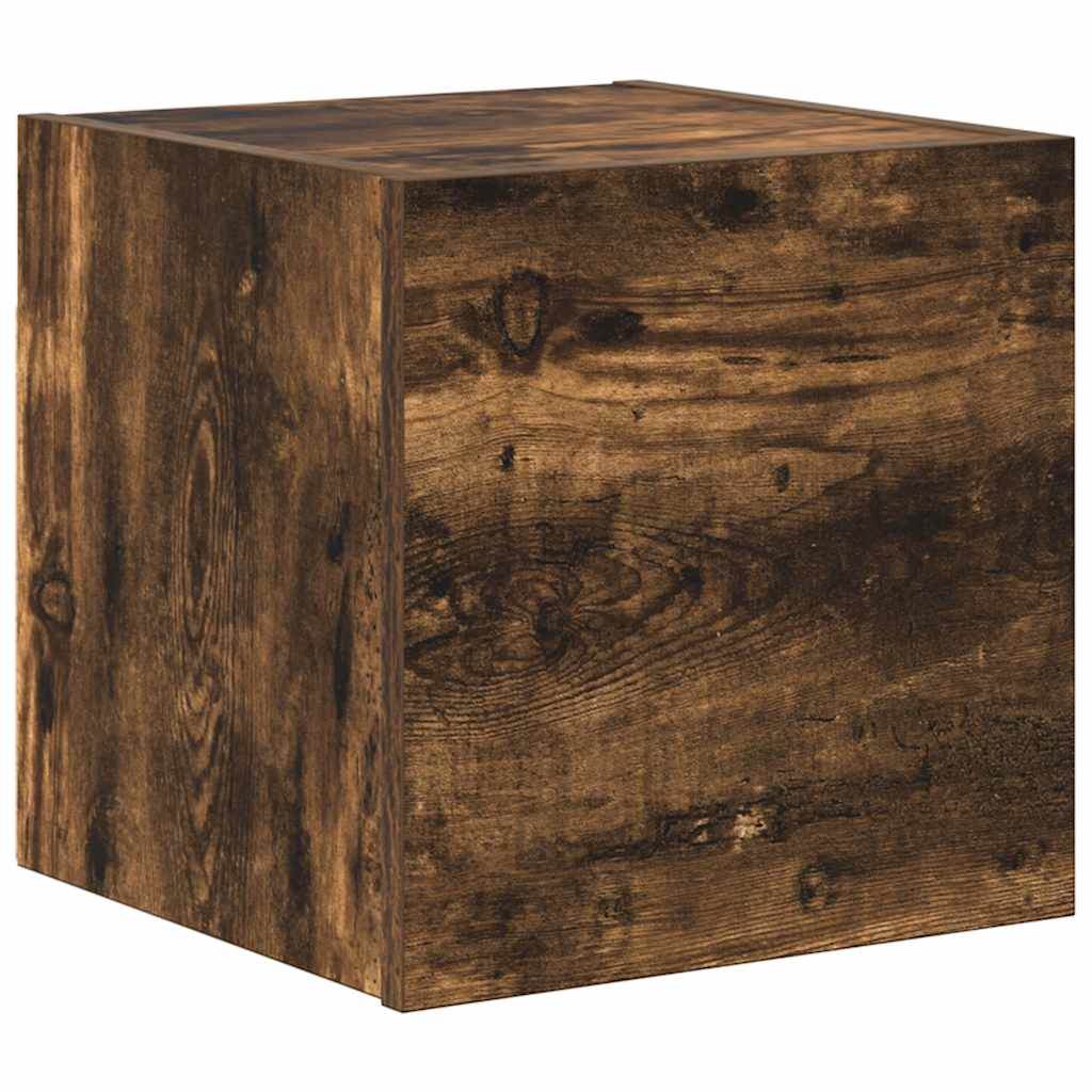 7-delige Tv-meubelset bewerkt hout gerookt eikenkleurig is nu te koop bij PeponiXL, paradijselijk wonen!